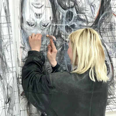 Audience interaction with canvases