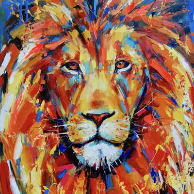 Lion Painting